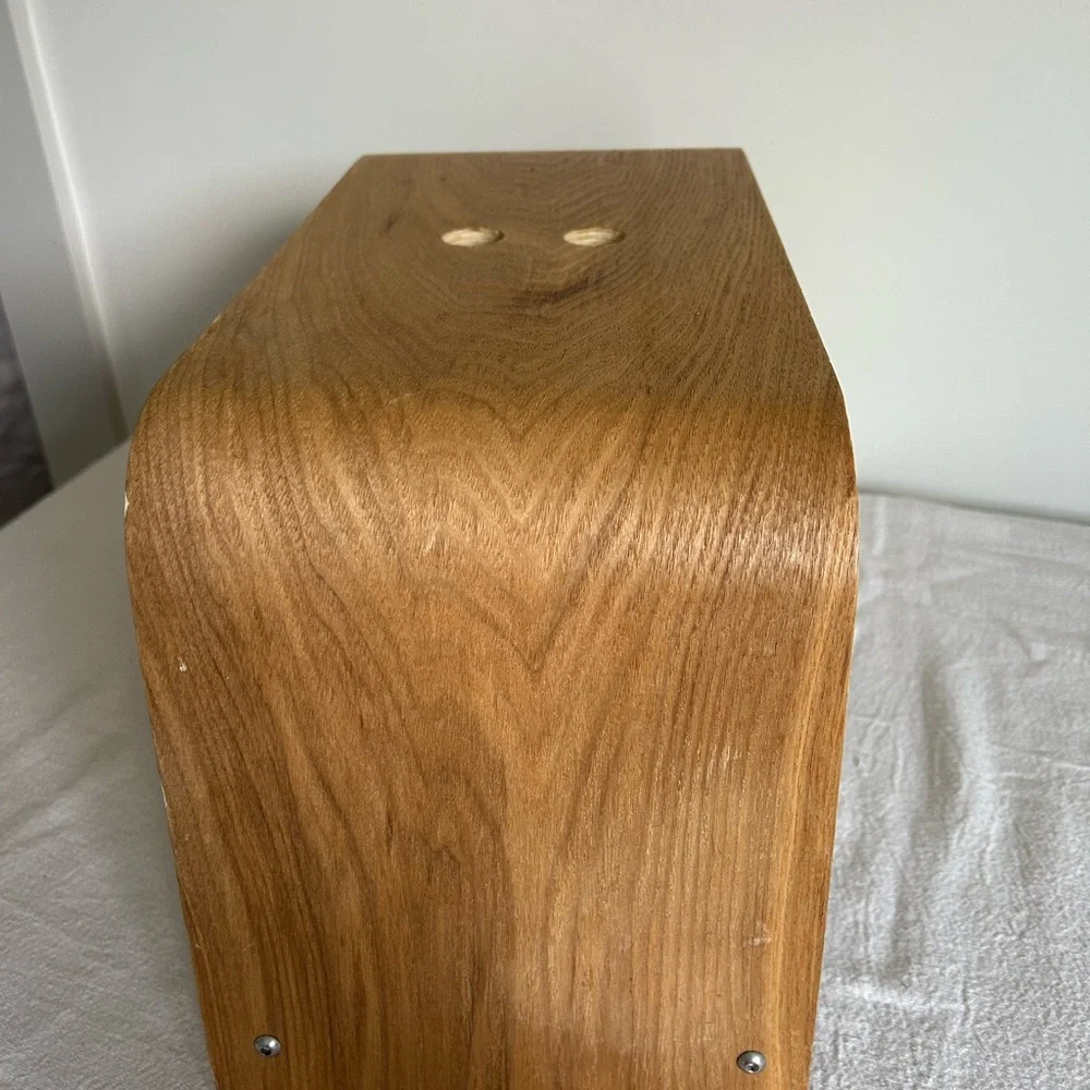 West Elm Two-Tone Step Up Storage Stool